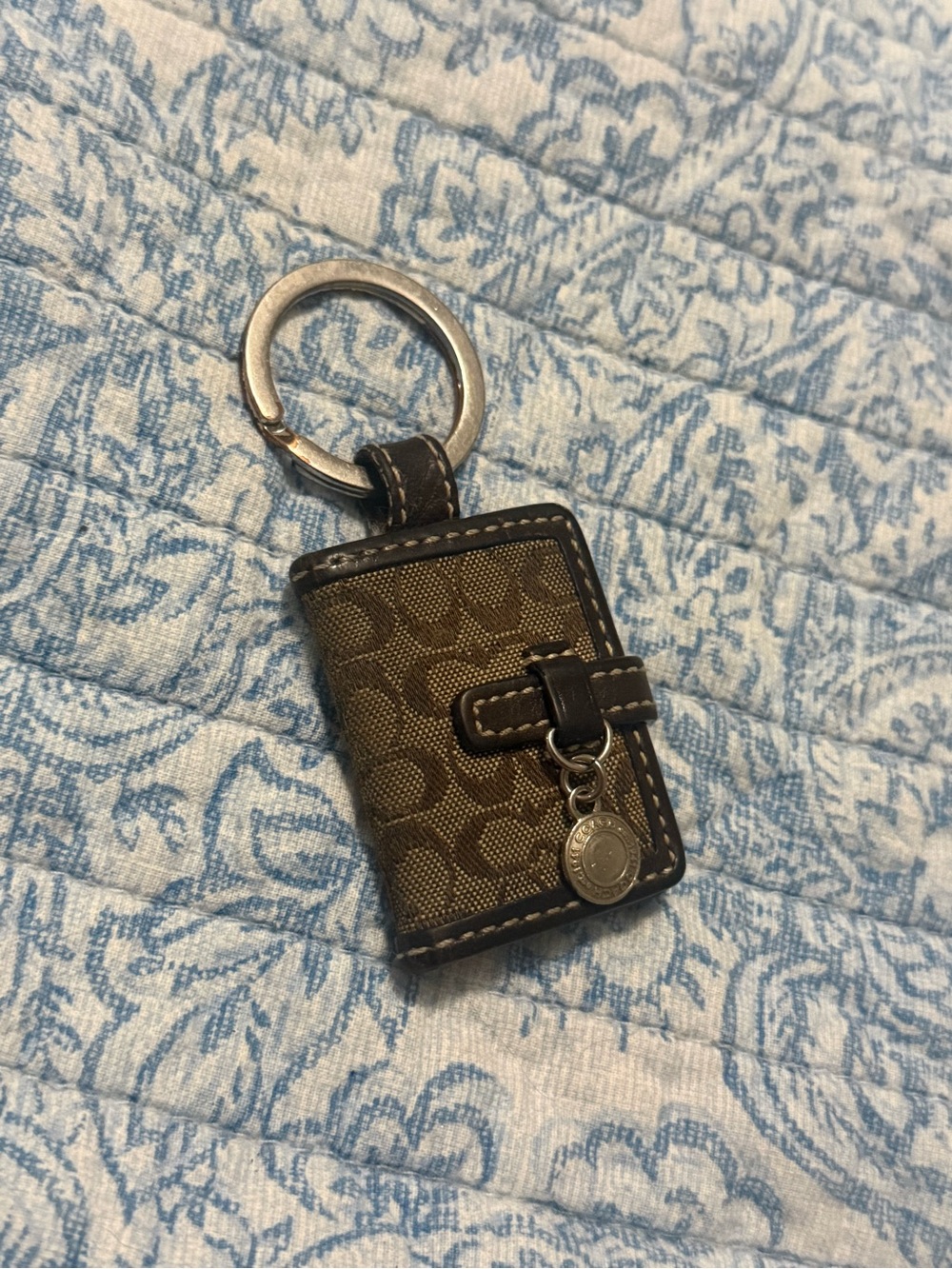 Vintage Coach Y2K Photo Keychain